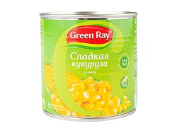 КУКУРУЗА ГРИН РЕЙ ДЕЛИКАТЕСНАЯ 340 Г Ж/Б РОССИЯ