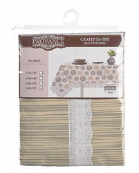 Скатерть Provance Настроение с ажурной каймой, 180х230 см