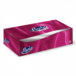 Салфетки бумажные Papia, 2 слоя, 100 шт