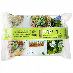 САЛАТНАЯ СМЕСЬ РУККОЛА МАНГОЛЬД МИЗУНА 125 Г ДОЛИНА СОЛНЦА РОССИЯ