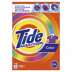 Стиральный порошок Tide Color, автомат, 3 стирки, 450 г