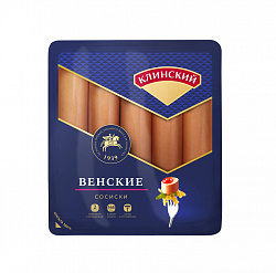 Сосиски Клинский МК Венские, 470 г