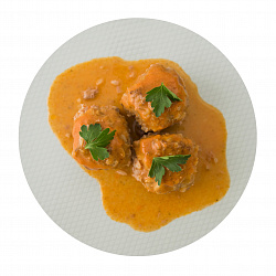 Ежики в овощном соусе