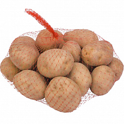 Картофель фасованный упаковка, 2,5 кг