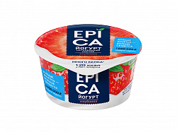 Йогурт Epica с клубникой 4,8%, 130 г