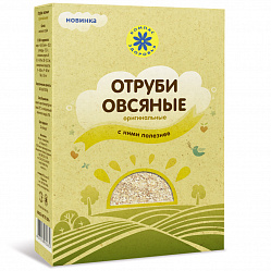 Отруби Компас Здоровья оригинальные овсяные, 200 г