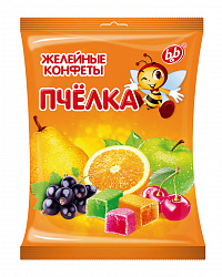 Конфеты Пчелка желейные микс, 250 г