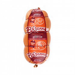 Колбаса Вязанка докторская вареная ГОСТ, 400 г
