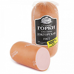 Колбаса Ближние горки Докторская вареная, 450 г