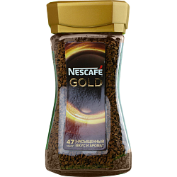 Кофе Nescafe Gold растворимый сублимированный, 95 г