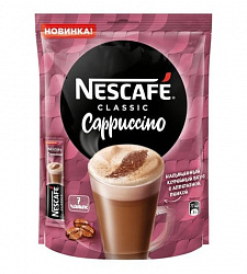 Напиток кофейный Nescafe Classic Cappuccino растворимый, 20х18 г