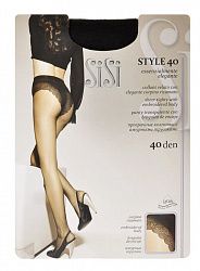 Колготки SiSi Style черные, размер 3, 40 den
