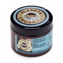 Маска для волос Planeta Organica Organic Coconut, 300 мл