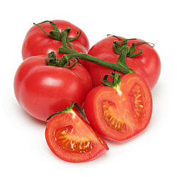 Томат Татами розовый коктейльный на ветке упаковка, 400 г